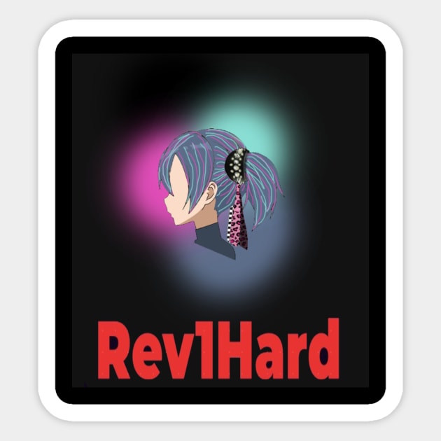 logo Sticker by Rev1Hard